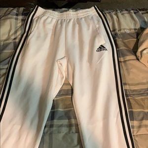 White track pants